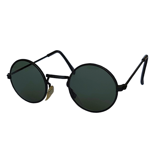 IE 059 Black, Classic metal round sunglasses