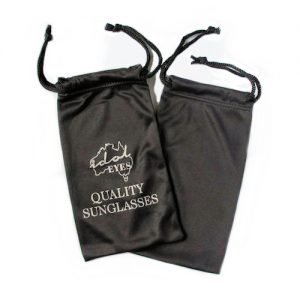 IE MC Microfibre case showing the front and the back is included