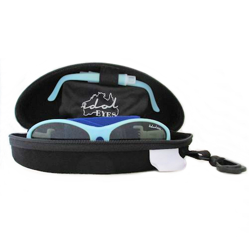 IE SHD Semi Hard case packed with Baby Wrapz 2, baby blue