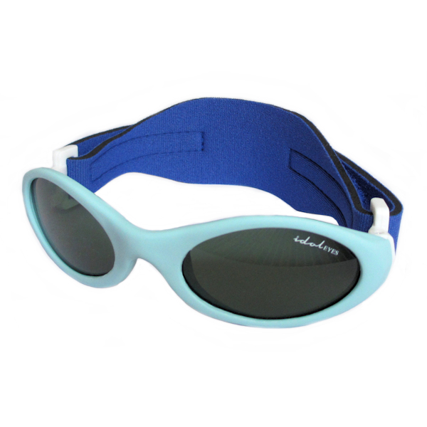 Premy Wrapz, Baby blue sunglasses with G-15 lens.