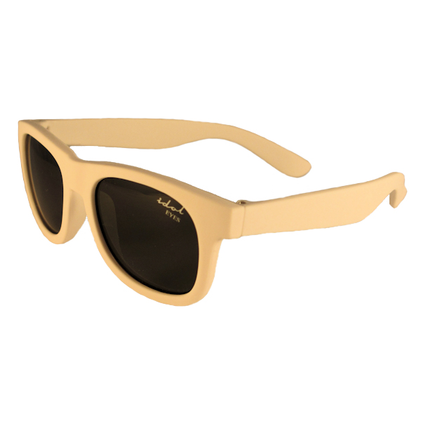 Tiny Tots I - IE1027SR, White frame traditional toddler sunglasses