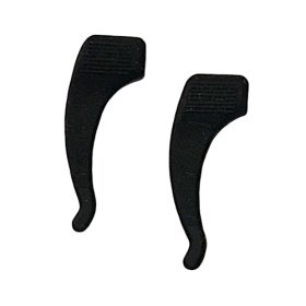 IE EL Silicone Earlocks for sunglasses in black. Stops sunglasses slipping down little noses.